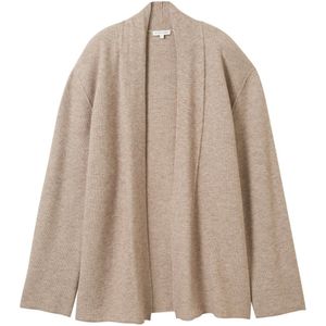 Cardigan - Blush Grey Melange - LENZING™ ECOVERO™