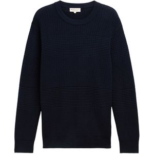 TOM TAILOR DENIM - Nachtblauw - Gebreide Trui - Lange Mouw - Ronde Hals