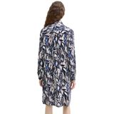 Jerseyjurk - All-over Print - Viscose - Normale Pasvorm - Midi-lengte