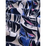 Jerseyjurk - All-over Print - Viscose - Normale Pasvorm - Midi-lengte