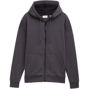 Tom Tailor - Kapuzensweatjacke - Blauw - Katoen