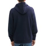 Tom Tailor - Vest met Capuchon - Heren - Blauw - Katoen - 1043281