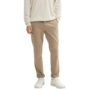 Chino Broek - Mountain Taupe - Katoen - Met Riem