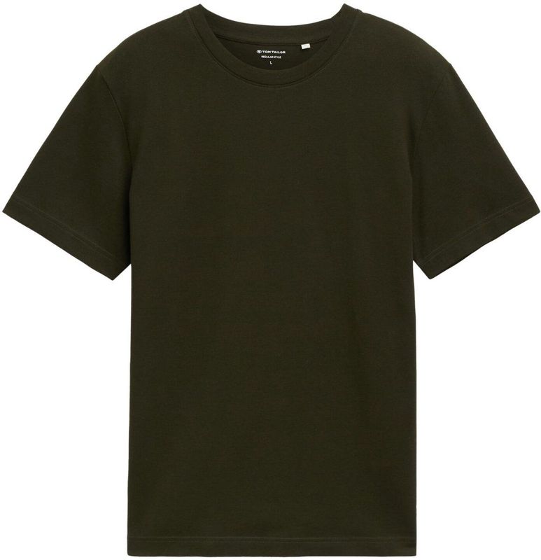 Tom Tailor - T-shirt - Mannen - 11172 Dark Rosi