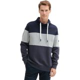 Tom Tailor - CUTLINE - Hoodie - Gestreept - 60% Katoen 40% Polyester