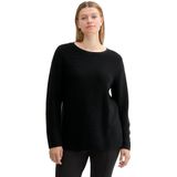 TOM TAILOR - 14482 - Damestrui - Deep Black - Biologisch Katoen