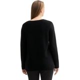 TOM TAILOR - 14482 - Damestrui - Deep Black - Biologisch Katoen