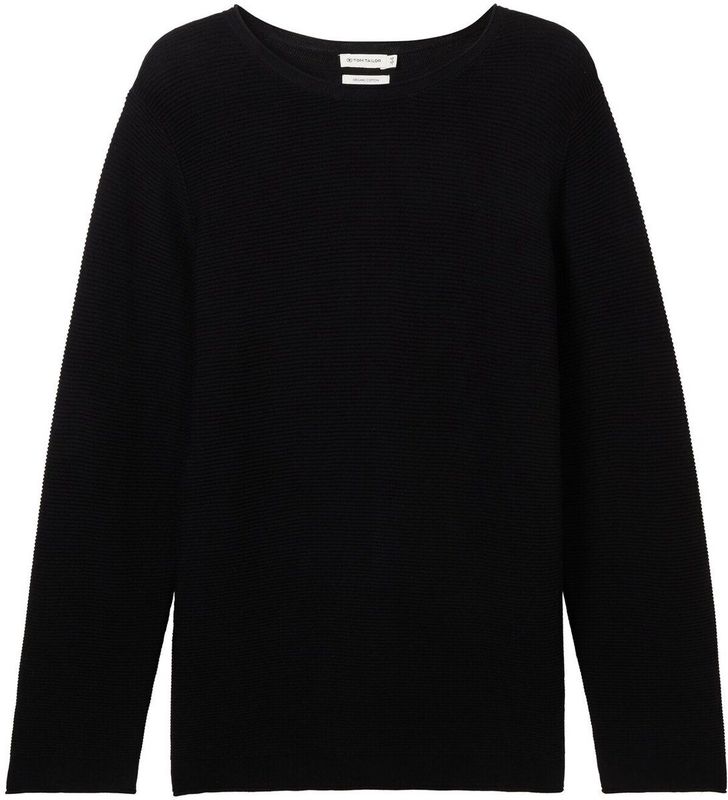 TOM TAILOR - 14482 - Damestrui - Deep Black - Biologisch Katoen