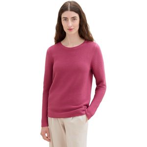 Gestructureerde Trui - Effen Kleuren - Biologisch Katoen