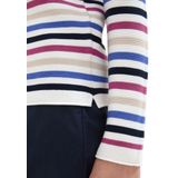 Gestructureerde Trui - Effen Kleuren of Strepenpatroon - Biologisch Katoen