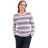 Gestructureerde Trui - Effen Kleuren of Strepenpatroon - Biologisch Katoen