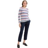 TOM TAILOR Strickpullover in Streifen Stuktur