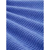 TOM TAILOR - Gebreide Trui - Preppy Jean Blue Melange - Dames - V-hals