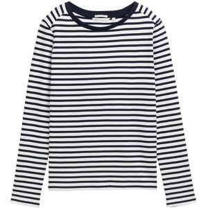 Shirt - Gestreept - Jersey - Lange Mouw - Normale Pasvorm