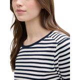 Shirt - Gestreept - Jersey - Lange Mouw - Normale Pasvorm