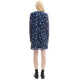 TOM TAILOR - 35918 - Damesjurk - Abstract Navy Floral Print
