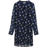 TOM TAILOR - 35918 - Damesjurk - Abstract Navy Floral Print