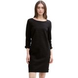 Vrouwelijke Jurk - 3/4 Mouwen - Ronde Halslijn - Zacht Katoen