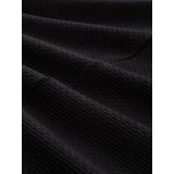 Vrouwelijke Jurk - 3/4 Mouwen - Ronde Halslijn - Zacht Katoen