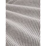 Tom Tailor - Trui - Explicit Grey - Ribstructuur - Staande Kraag - Regular Fit