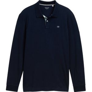 Tom Tailor - BASIC POLO WITH CONTRAST - Heren Poloshirt - Effen - 100% Katoen