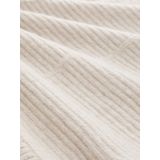 TOM TAILOR - 1042958 - Gebreide Trui - Dusty Beige - Katoen- en Polyestermix