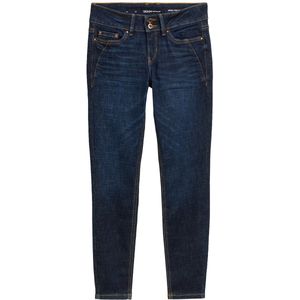 TOM TAILOR - Jona Extra Skinny Jeans - Used Dark Stone Blue - Dames