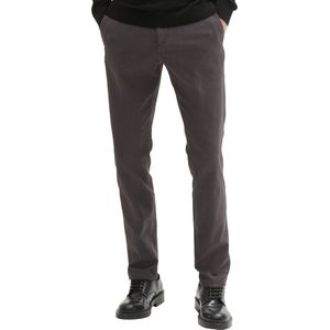 Tom Tailor - Chino - Heren   Antraciet - Katoen - 1037547