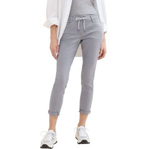 Tom Tailor - 1040963 - Tapered Relaxed Broek - Vijfzakkenmodel - Taps Toelopende Pasvorm