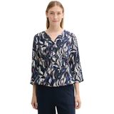 TOM TAILOR - Organic Shapes Design - Damesblouse - Geometrisch Patroon