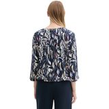 TOM TAILOR - Organic Shapes Design - Damesblouse - Geometrisch Patroon