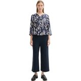 TOM TAILOR - Organic Shapes Design - Damesblouse - Geometrisch Patroon
