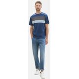 TOM TAILOR Mannen jeans 202212 Marvin Straight, 10119 - Used Mid Stone Blue Denim, 33W / 36L
