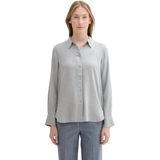 Blouse - Viscose - Mélange - Lange Mouw - Normale Pasvorm