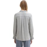 Blouse - Viscose - Mélange - Lange Mouw - Normale Pasvorm