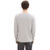 TOM TAILOR - 1042517 - Herentrui - Lichte Steenmix - Basic Fit