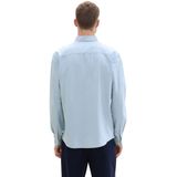 Tom Tailor - OXFORD - Heren Overhemd - Blauw - 100% Katoen