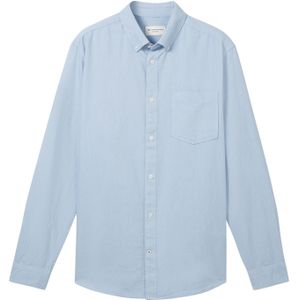 Tom Tailor - OXFORD - Heren Overhemd - Blauw