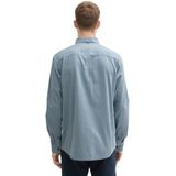 TOM TAILOR - Herenoverhemd - Dusty Mint - Regular Fit - 35973