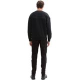 TOM TAILOR - 1042559 - Herenbroek - Zwart - Katoen - Slim Fit
