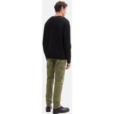 Chino Broek - Zwart - Jerseymateriaal - Slim Fit