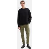 Chino Broek - Zwart - Jerseymateriaal - Slim Fit