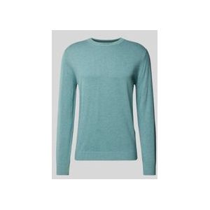 TOM TAILOR heren trui, 13158 - Mineral Stone Blue Melange, XXL