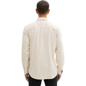 Overhemden - Mélange - Katoen - Regular Fit - Lange Mouw