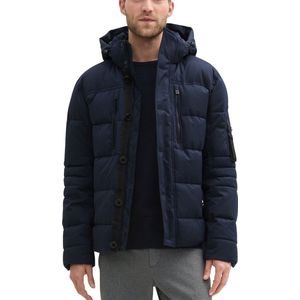 Tom Tailor - Gewatteerd Jack - Winterjas - Blauw - 100% Polyester