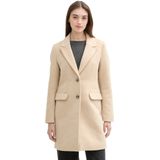 Klassieke - Mantel - Gemêleerd - Polyester - Gerecyclede Wol