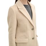 Klassieke - Mantel - Gemêleerd - Polyester - Gerecyclede Wol