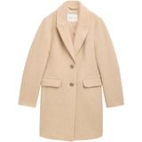 Klassieke - Mantel - Gemêleerd - Polyester - Gerecyclede Wol