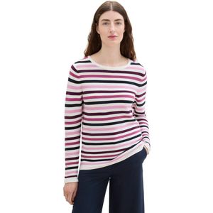 Sweater - Licht Gerolde Zoomranden - Biologisch Katoen - Regular Fit