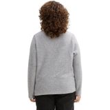 Eenvoudig - Sweatshirt - Grijs - Polyester-Viscose Mix